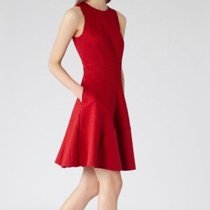 Reiss dress lace cutout 8